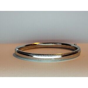 Marathon 925 Sterling Silver Children's Bangle Bracelet 6.5 in. Circumference